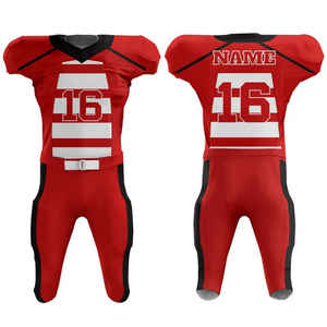 Youth WearAmerican Football Jersey Uniforme Personalizado Su Propio Logotipo Uniformes de Fútbol Americano - Product Image 6