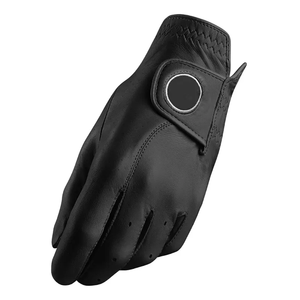 Gants de golf en cuir de grande qualité en peau de mouton Fermeture réglable Polyester Logo vierge Cabretta OEM Microfibre Sports Convient - Product Image 5
