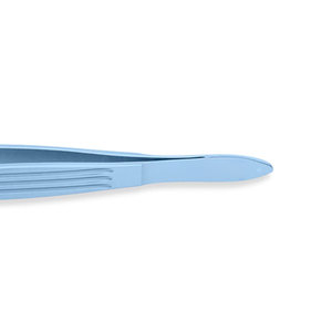 Pinzas Gillies de 1x2 Dientes, 15 cm, 6 Pulgadas, de Acero Inoxidable, Instrumento Quirúrgico Manual para Sujetar Tejidos, Color Plateado, Certificado CE, Gran Venta - Product Image 4