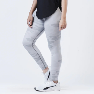 Leggins de mujer personalizados de estilo Hip Hop, 4 vías de alto estiramiento muscular, relajación, levantamiento de cuerpo, logotipo en la cintura, Color sólido, entrenamiento físico, Bhatt - Product Image 3