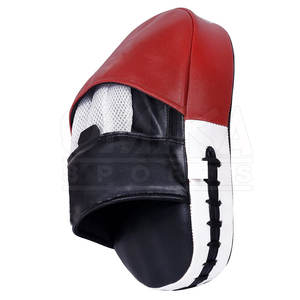 Coussinets de mise au point unisexe grande taille avec logo personnalisé OEM équipement de sécurité respirant en cuir de vachette pour boxe adulte - Product Image 4