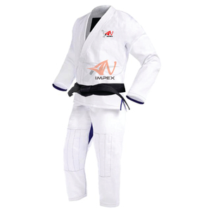 Wholesale Professional Jiu Jitsu Uniform High Quality 100% Cotton Custom Logo Front Position OEM Service Martial Arts Wear - Product Image 4