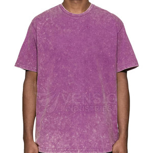 T-shirt en coton tricoté pour homme, style actuel, manches courtes, vêtements décontractés d'été, séchage rapide, respirant - Product Image 1