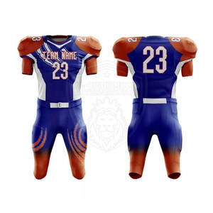 ชุดอเมริกันฟุตบอลของผู้ชายชุดทีมอเมริกันฟุตบอลแบบสั่งตัด - Product Image 1