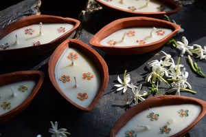 Envase de Lujo para Velas de Arcilla de Terracota para Fabricación de Velas, Frascos Vacíos Ecológicos para Velas, Gran Venta 2025 - Product Image 3