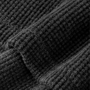 Sweat-shirt à col rond en éponge biologique pour homme Pull en coton chanvre effet délavé à l'acide Street Wear personnalisé Design brodé 100% coton - Product Image 5