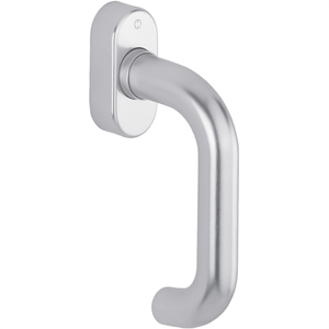 Cubiertas para Manijas de Puerta Paris Alu.32-42mm F1/Color Plateado HOPPE Manija para Ventana - Product Image 2