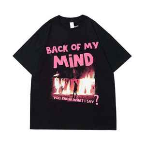 100% Cotton Men's Puff Print T-Shirts Plus Size Blank <b>Design</b> Plain Black - Product Image 5