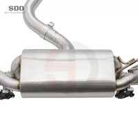 Échappement Catback Valvetronic en Acier Inoxydable 1,5 mm SDO Performance avec Embouts Bleus Brûlés pour Toyota GR YARiS 1.6T 2020-2023