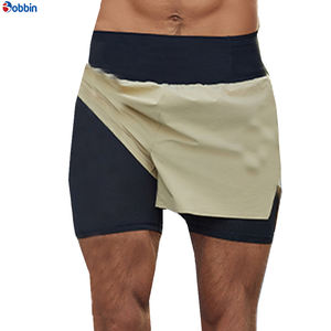 Pantalones Cortos Deportivos Personalizados para Hombre, Nuevos Pantalones Cortos de Verano con Doble Capa, Pantalones Cortos Deportivos Transpirables 2 en 1 Antideslizantes para Gimnasio - Product Image 1