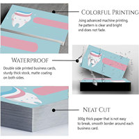 Créer des cartes de visite personnalisées en carton mat 300 g/m² - Impression recto-verso 3,5" x 2, papier kraft gaufré