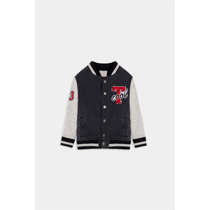 Hot Sale OEM Custom Fashion Kids Baseball Classic <b>Jacket</b> Varsity Coat for <b>Boys</b> Custom OEM Outdoor Varsity <b>Jacket</b> for Unisex - Product Image 4