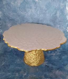 Support à gâteau en métal de qualité commerciale avec base antidérapante Outils de boulangerie durables du fabricant et fournisseur indien - Product Image 3