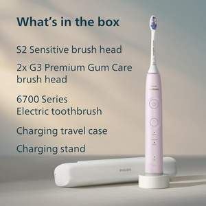 Cepillo de Dientes Eléctrico Philips Sonicare Serie 6700 - Tecnología Sonicare de Última Generación, Sensor de Presión, 9 Ajustes de Cepillado - Product Image 6
