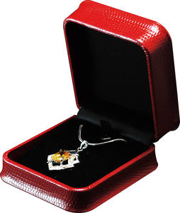 Simple Rouge Noir ou Blanc Yongda Saint Valentin Rectangle Forme Pendentif Bijoux Organisateur Conteneur De Stockage - Product Image 4