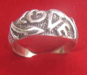 Anillos de piedras preciosas de plata fina de diseño liso elegante de estilo romántico - Product Image 1