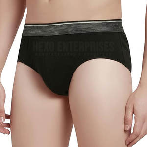 Venta al por mayor de ropa interior sexy de tiro medio de los hombres de encargo del logotipo de la etiqueta privada cintura elástica transpirable algodón sólido estampado patrón surtido - Product Image 2