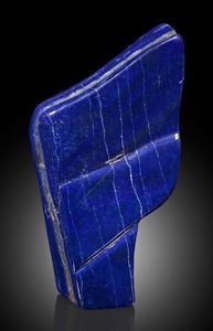 Lapislázuli curativa de cristal, decoración de forma libre, piedra, lapislázuli - Product Image 6