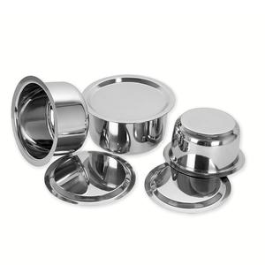 Fabricante de olla de cocina de acero Olla de comida hecha a mano de calidad superior Forma redonda Olla de cocina de lujo de acero inoxidable - Product Image 5