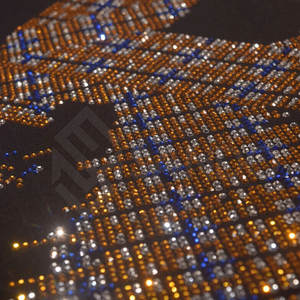 Camisetas ligeras con diamantes de imitación al por mayor con sublimación de servicio OEM - Product Image 6