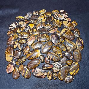 Alta calidad 100% imagen australiana Natural jaspe cuarzo cabujón mezcla forma 2-20g piedras preciosas sueltas para la fabricación de joyas - Product Image 2