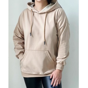 Nueva Sudadera con Capucha de Forro Polar Holgada para Mujer, Otoño Invierno, Sudadera con Capucha de Moda Urbana con Cordón Grueso, Proveedor de BD - Product Image 6