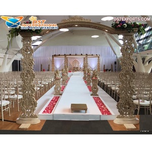 งานแต่งงานฮินดูขนาดใหญ่ ราชวงศ์มหาราชา ศาลาไม้สำหรับงานแต่งงานแบบกุจราต ศาลาไม้แกะสลักสำหรับงานแต่งงานแบบอินเดีย ศาลาไม้สำหรับงานแต่งงานแบบอินเดียในออสเตรเลีย - Product Image 1