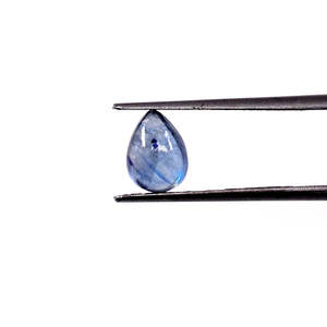 Saphirs bleus naturels de Bangkok, cabochons calibrés en forme de poire 5x7mm et 6x8mm, pierres précieuses bleu royal, opale, aigue-marine, matériaux de pierres précieuses naturelles - Product Image 2