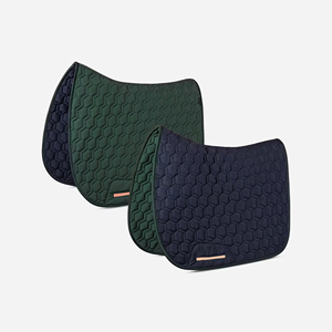 2026 Customized High Quality Leather Fleece Lining Soft <b>Equestrian</b> Saddle Pad For Dressage Jumping Horse Riding Accessories - Product Image 1