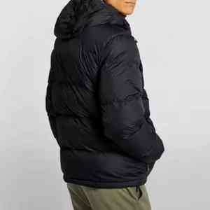 Veste en duvet coupe-vent personnalisée en velours côtelé rembourrée pour homme, veste en duvet d'hiver pour homme, chaude - Product Image 2