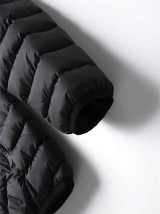 Men's Women's High-quality Winter Heated Bomber <b>Jacket</b> High Quality <b>Padded</b> Hood Stand Collar <b>Waterproof</b> Hot Selling High Street - Product Image 5