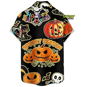 Nouveaux styles de chemises hawaïennes en polyester à sublimation personnalisées pour hommes, chemises hawaïennes à fleurs boutonnées à manches courtes pour hommes - Product Image 6