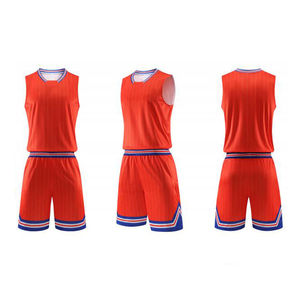 Ensemble de maillots de basket-ball unisexe sur mesure respirant grande taille 2026, modèle XS, logo imprimé par transfert thermique, 100 % polyester, vente en gros - Product Image 5