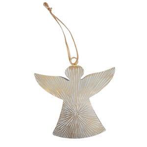 Ángel colgante decorativo, adornos navideños de Metal, decoración de árbol, fiesta festiva, decoración del hogar, accesorios de estatuilla de Ángel - Product Image 1