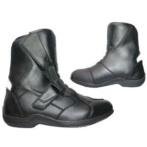 Botas de Motocicleta de Cuero Transpirables Personalizadas, Botas de Motociclismo de Carreras para Pilotos Profesionales, Calidad Premium, Impermeables, para las Cuatro Estaciones - Product Image 1