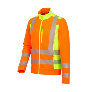 Vestes Softshell de travail de sécurité personnalisées pour hommes, haute visibilité, réfléchissantes, coupe-vent, résistantes à l'eau, vente en gros - Product Image 1