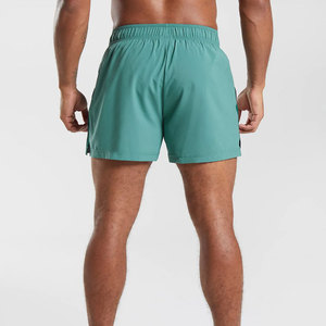 Polyester Running <b>Men</b> Custom Logo Printed Workout Summer Sports Basketball <b>Shorts</b> <b>With</b> Side <b>Pocket</b> - Product Image 2