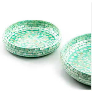 Plato para servir de Chocolate de diseño ventajoso, mesa de nácar, Plato decorativo para servir galletas dulces de Chocolate a la venta - Product Image 2