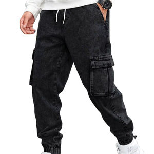 Premium Lightweight Cotton Fleece & Polyester Trouser Dress up with Button <b>Down</b> Shirt and Elastic Waist - Product Image 1