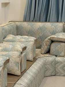 Sofá estilo Majlis árabe, diseño clásico, elegante conjunto para sala de estar, asientos de esquina de lujo, diseño que ahorra espacio - Product Image 3