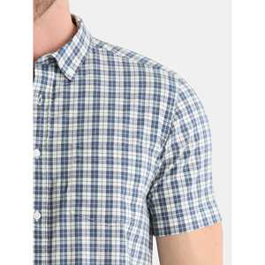 Chemises pour hommes Chemise en tissu de coton décontractée avec une coupe confortable pour un usage au bureau, un usage quotidien et un look moderne - Product Image 5