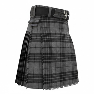 กางเกงกิลท์ลายสก็อตสีเทา Geoffrey KNIGHT GRAY WATCH UTILITY KILT สำหรับผู้ชาย สไตล์ลำลอง-ทางการ ผ้าอะคริลิกผสมขนสัตว์ 16 ออนซ์ เอวปรับได้ PK - Product Image 2