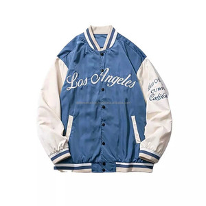 Veste universitaire à manches longues pour hommes de conception personnalisée de qualité supérieure tenue décontractée de haute qualité pour la saison d'hiver avec patch Style Letterman - Product Image 4