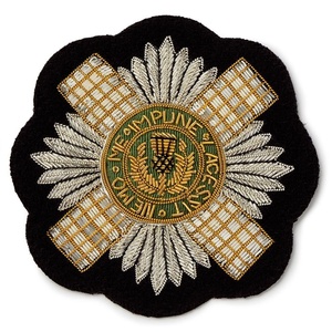 LONDRES UNIVERSITY BLAZER BADGE fait à la main or bullion fil crête badges | vêtements mode badges faits à la main - Product Image 5