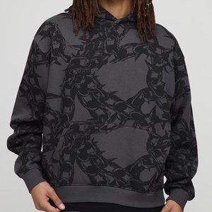 Vente en gros de sweats à capuche pour hommes imprimés avec logo personnalisé sweats à capuche d'hiver respirants et écologiques streetwear sweat à capuche d'hiver imprimé pour hommes - Product Image 1
