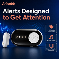 Alarme d'énurésie sans fil Anicebb, sans WiFi, sans application, sans cloud, avec 3 modes d'alerte pour la surveillance à domicile et les programmes de vente au détail