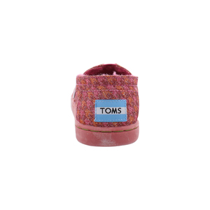 Scarpe da ragazza Toms Classic Houndstooth Colore: rosso 100% autentico - Product Image 4
