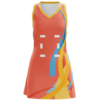 Uniformes de Netball Deportivos Estampados a Precio de Fábrica, Secado Rápido, 100% Poliéster, Vestido de Netball para Mujer, Alta Calidad, Cómodo