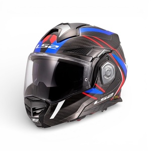 Casco Modular de Fibra de Carbono LS2 FF901 ADVANT X, Nuevo Tamaño XL, Casco de Motocross con Visera Doble y Cierre Rápido - Product Image 1
