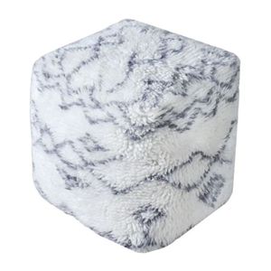 Vente chaude Décoratif Rond Imprimé Laine Pouf Ottoman À La Main Coussin De Sol Repose-pieds Pouf Salon Décor Meubles - Product Image 6